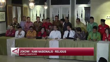 Jokowi: kami Nasionalis - Religius