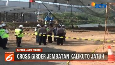 Cross Girder di Jembatan Kalikuto Jatuh - Liputan6 Terkini