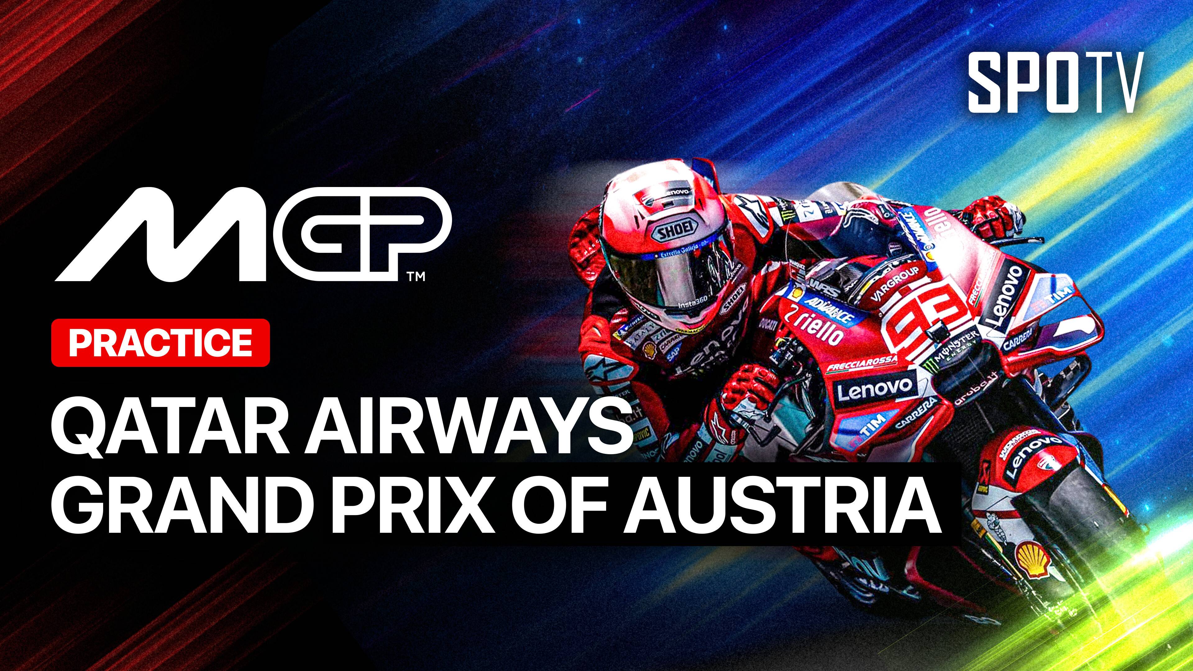 MotoGP Practice: Qatar Airways Grand Prix of Austria - MotoGP 2026 Round 15