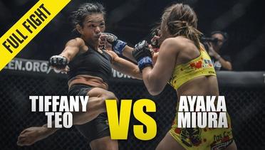 Tiffany Teo vs. Ayaka Miura - ONE Full Fight - February 2020