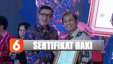 Ketua BPK 2009-2014 Hadi Poernomo Terima Sertifikat HAKI dari Kemenkumham - Liputan 6 Pagi