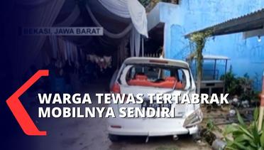 Seorang Warga di Bekasi Meninggal Akibat Tertabrak Mobilnya Sendiri, Begini Kronologinya!