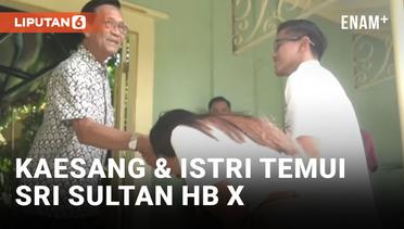 Kaesang dan Erina Bertemu Sri Sultan Hamengku Buwono X di Kompleks Kepatihan Yogyakarta