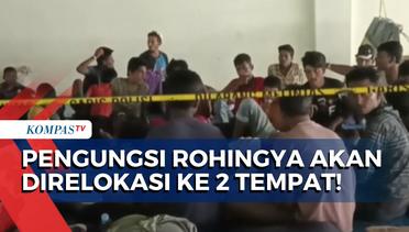 Masih Bertahan di Halaman Parkir, 137 Pengungsi Rohingya di Aceh Akan Direlokasi ke 2 Tempat!