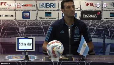 Pelatih Argentina Komentari Lemparan Maut Arhan