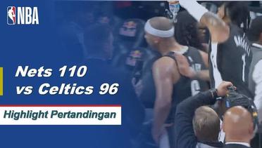 NBA I Cuplikan Pertandingan : Nets 110 vs Celtics 96