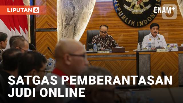 Percepat Pemberantasan Judi Online, Satgas Bentukan Presiden Jokowi Gelar Rapat Perdana
