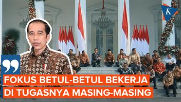 Jelang Pemilu 2024, Jokowi Minta Para Menteri Tetap Fokus