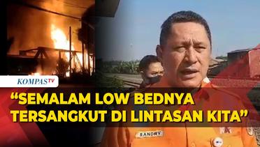 KAI Soal Dugaan Truk Tersangkut Sebelum Tertabrak KA Brantas di Madukoro Semarang