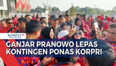 Ganjar Pranowo Lepas Kontingen Jawa Tengah untuk PONAS KORPRI XVI 2023