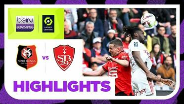 Rennes vs Brest - Highlights | Ligue 1 2023/2024