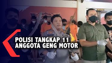 Polisi Tangkap 11 Anggota Geng Motor