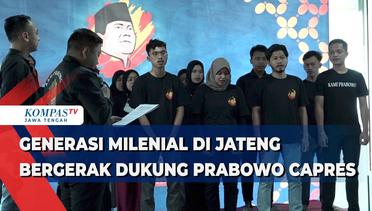 Generasi Milenial di Jawa Tengah Bergerak Dukung Prabowo Capres