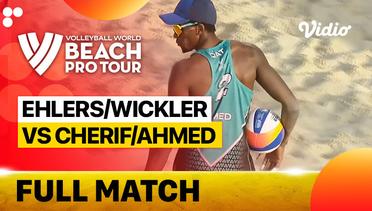 Full Match | Round of 12: Ehlers/Wickler (GER) vs Cherif/Ahmed (QAT) | Beach Pro Tour Elite 16 Doha, Qatar 2023