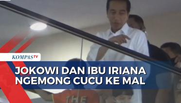 Jokowi dan Ibu Iriana Momong Cucu ke Mal Paragon Solo, Kaesang dan Istrinya Juga Ikut