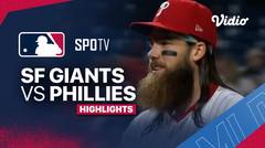 San Francisco Giants vs Philadelphia Phillies - Highlights | MLB 2024