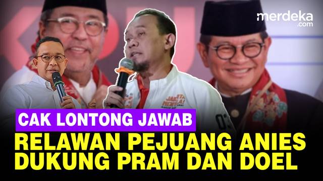 Kejutan Cak Lontong Jawab Relawan Pejuang Anies Disebut Dukung Pram-Doel di Jakarta