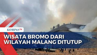 Kebakaran di Gunung Bromo Meluas hingga ke Kabupaten Malang