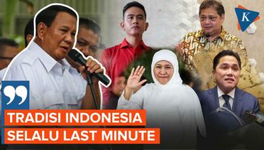 Ditanya soal Bacawapres, Prabowo: Pusing, Enggak Tidur-tidur