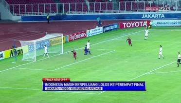  Indonesia Masih Berpeluang Lolos ke Perempat Final