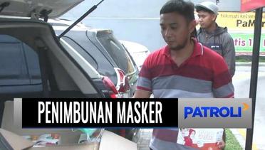 Polisi Tangkap Penimbun Masker saat Transaksi di Pinggir Jalan di Madiun
