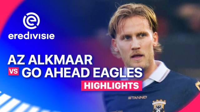 AZ Alkmaar vs Go Ahead Eagles - Highlight | Eredivisie 2025/26