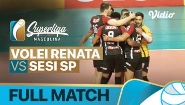 Full Match | Quarter Final - Volei Renata vs Sesi SP | Brazilian Men's Volleyball League 2021/2022