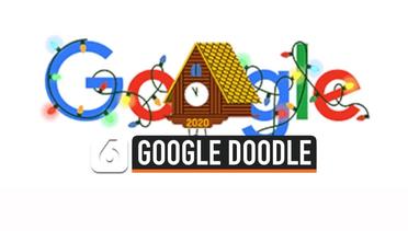Google Doodle Ikut Rayakan Tahun Baru 2021