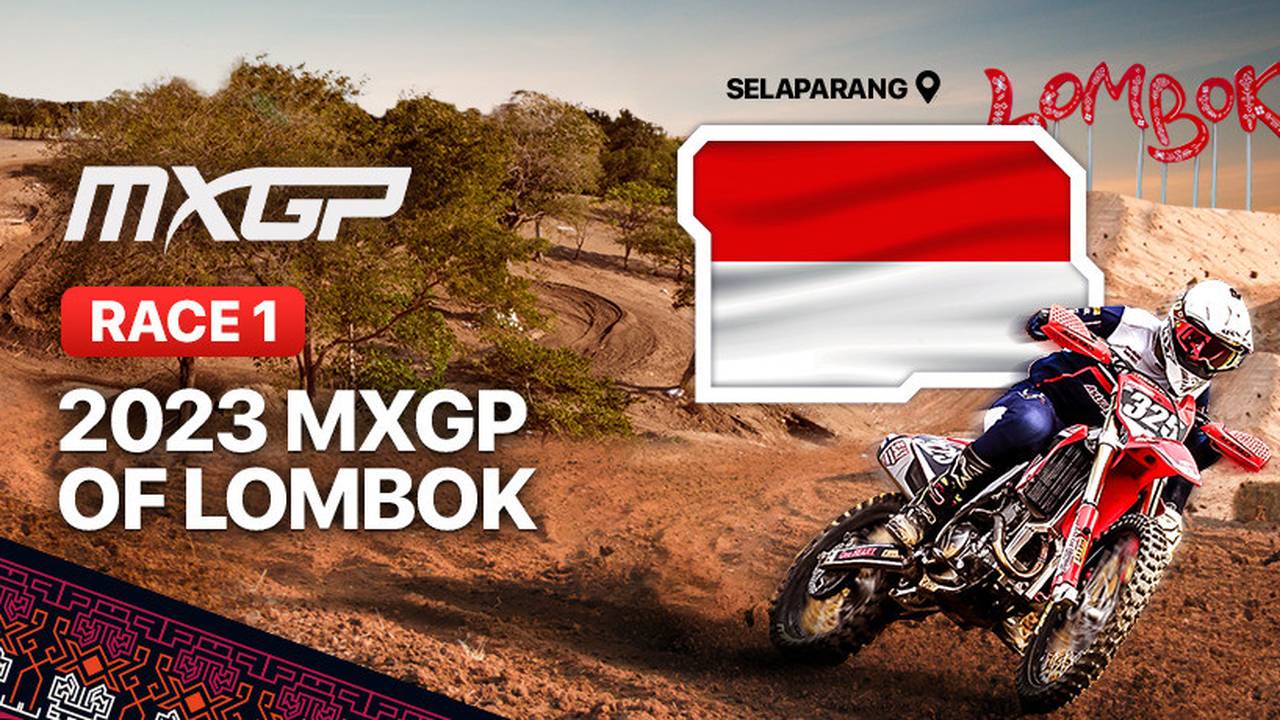 Full Race Round 11 Lombok MXGP Race 1 MXGP 2023 Vidio