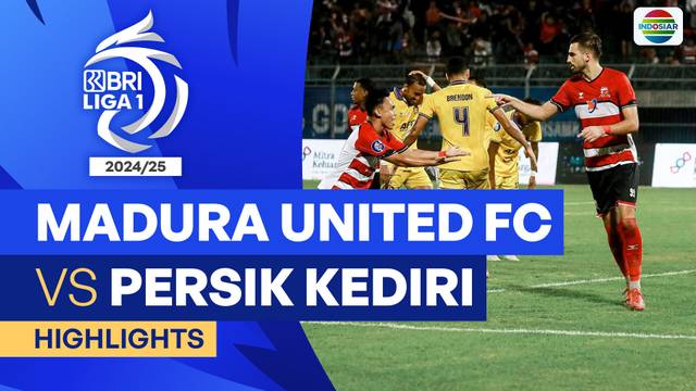 Madura United FC VS Persik Kediri - Highlights | BRI Liga 1 2024/25