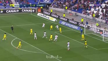 Lyon 2-0 Nantes | Liga Prancis | Highlight Pertandingan dan Gol-gol