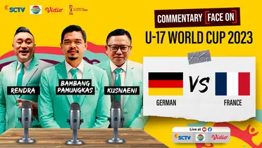 Link Live Streaming Jerman U-17 vs Prancis U-17