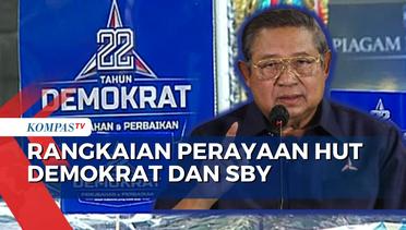 Rangkaian Perayaan Hari Jadi Ke-22 Partai Demokrat dan Ulang Tahun Ke-74 SBY