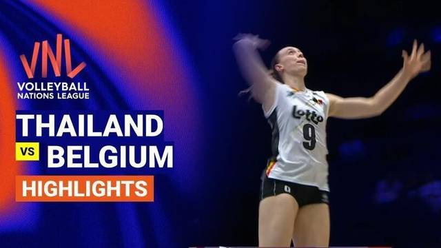 Women: Thailand vs Belgium - Highlight | Volleyball Nations League 2026