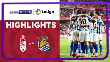 Match Highlights | Granada 2 vs 3 Real Sociedad |  LaLiga Santander 2021