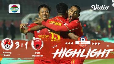 Full Highlight - Kalteng Putra 3 vs 1 PSM Makassar | Shopee Liga 1 2019/2020