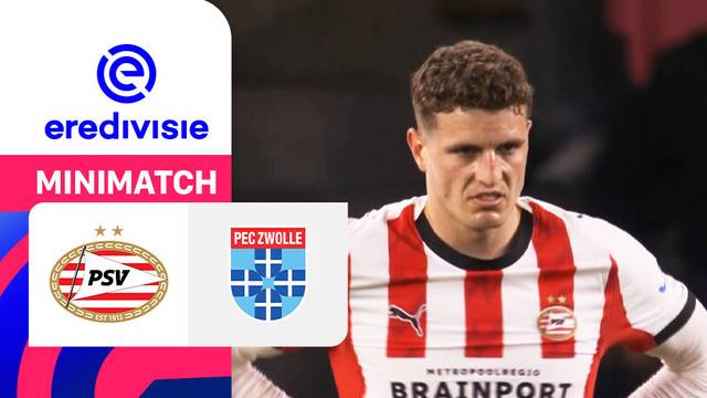 PSV vs PEC Zwolle - Mini Match | Eredivisie 2025/26