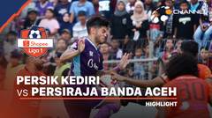 Highlights - Persik Kediri 0 vs 1 Persiraja Banda Aceh | Shopee Liga 1 2020