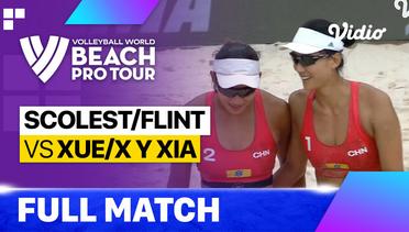 Full Match | Scolest/Flint (USA) vs Xue/X Y Xia (CHN) | Beach Pro Tour - Challenge Itapema, Brazil 2023