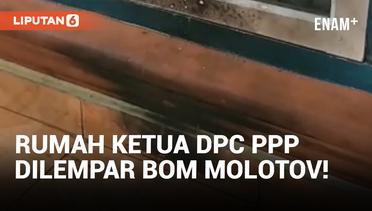 Rumah Ketua DPC PPP Wakatobi Dilempari Bom Molotov oleh Orang Tak Dikenal
