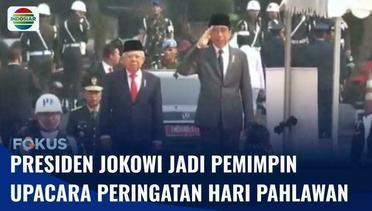 Presiden Jokowi Pimpin Upacara Peringatan Hari Pahlawan Didampingi Wakil Presiden | Fokus