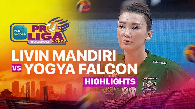 Putri: Jakarta Livin Mandiri vs Yogya Falcons - Highlights | PLN Mobile Proliga 2025