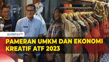 Menparekraf Apresiasi Para Pelaku UMKM di ATF 2023, Transaksi Tembus Rp 2 M di Hari Pertama
