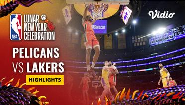 New Orleans Pelicans vs LA Lakers - Highlights | NBA Regular Season 2023/24