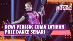 Di Balik Aksi Pole Dance Dewi Perssik Di Konser Raya 3 Dekade HUT Indosiar: Aku Suka Ditantang