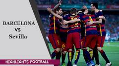 Highlights Barcelona vs Sevilla 2-0