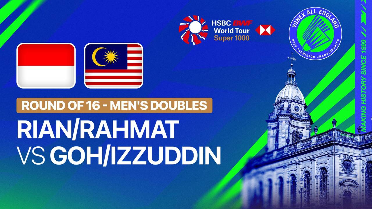 Muhammad Rian Ardianto/Rahmat Hidayat (INA) vs Goh Sze Fei/Nur Izzuddin ...