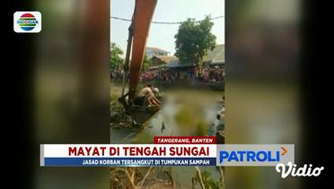 Jasad Pria Tersangkut di Tumpukan Sampah di Tangerang - Patroli