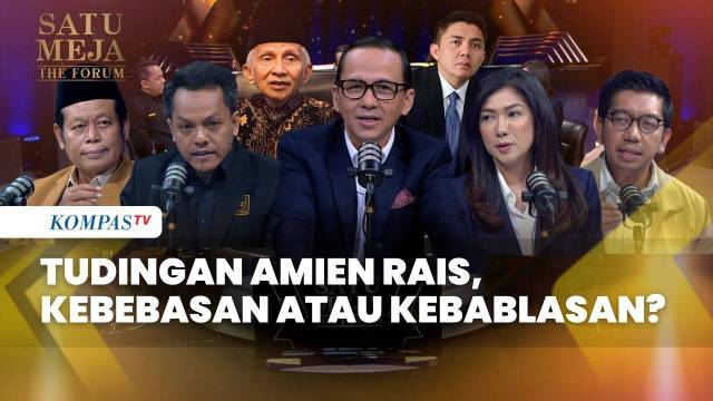 [FULL] Polemik Tudingan Amien Rais kepada Seskab Teddy, Ini Respons Pemerintah | SATU MEJA