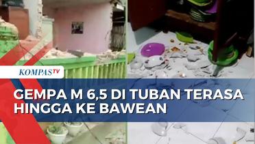 Potret Rumah Warga Rusak Akibat Gempat M 6,5 Guncang Tuban